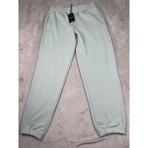 NEW Allbirds Anytime Sweatpants Organic‎ Cotton Blend Bark Grey Blue Size L